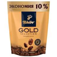 Кофе Tchibo Gold Selection растворимый сублимированный75г пакет