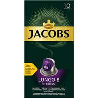 Кофе в капсулах JACOBS Lungo 8 Intenso, 10x5г