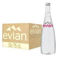 Вода минеральная Evian 0,75 л негаз. ст/бут 12шт/уп