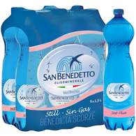Вода минеральная San Benedetto 1,5 л. негаз. ПЭТ 6 шт/уп