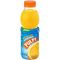 Напиток Добрый Pulpy Апельсин сокосодержащий с мякотью 0,45л 12шт/уп