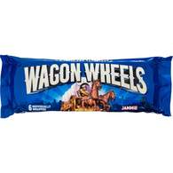 Печенье Wagon Wheels с суфле с джемом покрытое глазурью, 228гр.
