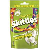 Конфеты Драже Skittles Кисломикс в разноцветной глазури, 70г