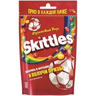 Конфеты Драже Skittles Фрукты в разноцветной глазури, 70г