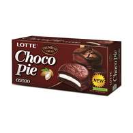 Пирожное Lotte ChocoPie шоколадное, 168г