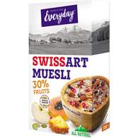 Мюсли Everyday Swiss art muesli с фруктами,  300г