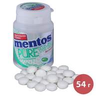 Жевательная резинка Mentos Pure Fresh Нежная Мята, 54г