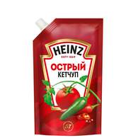 Кетчуп Heinz Острый дой-пак, 320 г
