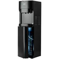 Кулер для воды VATTEN L45NE, напольный, нагрев/охлаждение, НИЖНЯЯ ЗАГРУЗКА, 3 крана, черный