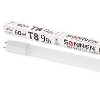 Лампа-трубка светодиодная SONNEN, 9Вт, 30000ч, 60см, нейтральный белый, LED T8-9W-4000-G13