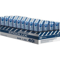 Батарейка AAA (мизинчиковая) Ergolux (40 штук в упаковке) 
