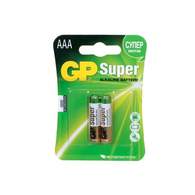 Батарейка GP Super AAA/LR03/24A алкалиновая 2шт/блистер