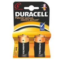 Батарейка Duracell С, LR14, А343, 2 шт/уп