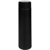 Смарт-бутылка c заменяемой батарейкой Long Therm Soft Touch, черный