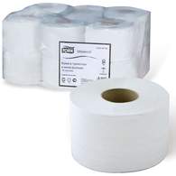 Бумага туалетная TORK Universal T2 Mini Jumbo, 1-слойная, 200м, натурально белая 120197/150310