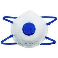Респиратор противоаэрозольный, средний класс защиты FFP2, КОМПЛЕКТ 5 шт., с клапаном