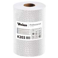 Полотенца бумажные в рулонах Veiro Comfort , цвет белый, 170м, 2-сл.(для диспесеров 1417-0336; 1417-0337) 6 рул/упак K203