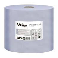Протирочный материал  Veiro Comfort, цвет синий, 175м, 2-сл.,  8 рул/спайка WP203
