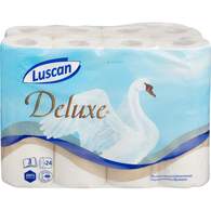 Бумага туалетная Luscan Deluxe 3сл бел цел 19,38м 155л 24рул/уп