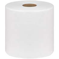 Полотенца бумажные в рулонах OfficeClean Professional, 2-слойные, 180м/рул, ЦВ, белые, 6 шт/уп