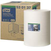 Полотенца протирочные Tork Premium W1/2/3, 1-слойные нетканый материал повышенной прочности, 280л 530137