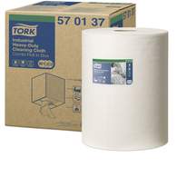 Полотенца протирочные Tork Premium W1/2/3, 1-слойные нетканый материал суперпрочный, 160л 570137