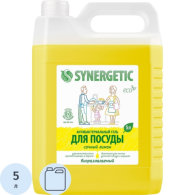 Моющее средство Synergetic Антибактериальное Лимон 5 л 