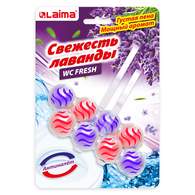 Туалетный блок шарики для унитаза освежитель, 2 блока по 50 г, 