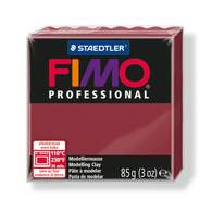 Fimo professional полимерная глина, запекаемая, уп. 85 г, цвет: бордо