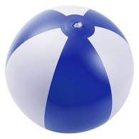 Надувной пляжный мяч Jumper синий с белым