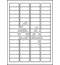 Этикетки Avery Zweckform Stick&Lift IJ+L+K+CL скругленные, 45,7x16,9мм, А4, 64шт/л, 25л/уп