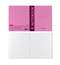 Тетрадь общая ученическая с пластиковой обложкой на скобе ErichKrause Neon, розовый, А5+, 48 листов, клетка