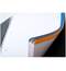 Бизнес-тетрадь 80л., А4+, клетка на гребне Rhodia "Classic", 80г/м2, многоцветный срез, оранжевая