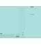 Тетрадь общая ученическая с пластиковой обложкой на скобе ErichKrause Классика CoverPrо Pastel, мятный, А4, 48 листов, клетка