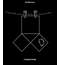 Тетрадь общая ученическая ErichKrause Зри в корень, Геометрия, 48 листов, клетка, дизайнерский картон на обложку, трафаретная печать