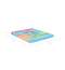 Цветной картон двусторонний мелованный в папке с подвесом ArtBerry, В5, 10 листов, 20 цветов, игрушка-набор для детского творчества