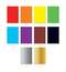 Цветная бумага мелованная на клею ArtBerry, А4, 10 листов, 10 цветов, игрушка-набор для детского творчества