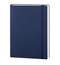 Ежедневник недатированный, синий,интегр.с рез,140х200,160л,Bland&Skin AZ357/blue