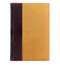Ежедневник недатированный, А5, BRAUBERG "Prestige", комбинированный, горчично-коричневый, 160 л., 138х213 мм