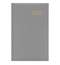 Ежедневник датированный 2020 А5, BRAUBERG "Select", кожа классик, серый, 138х213 мм