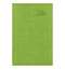 Ежедневник датированный 2020 А5, BRAUBERG "Rainbow", гладкая кожа, зеленый, 138х213 мм