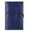 Ежедневник датированный 2020 A5, BRAUBERG "Legend", гладкая кожа, синий, 138х213 мм