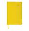 Ежедневник датированный 2021 А5 (138х213 мм) BRAUBERG "Rainbow", кожзам, желтый