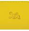 Ежедневник датированный 2021 А5 (138х213 мм) BRAUBERG "Rainbow", кожзам, желтый