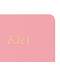 Ежедневник датированный 2021 А5 (138х213 мм) BRAUBERG "Select", балакрон, розовый