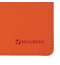 Планинг недатированный (305x140 мм) BRAUBERG "Rainbow", кожзам, оранжевый