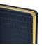 Ежедневник недатированный А5 (138х213 мм) BRAUBERG "Comodo", под кожу, 160 л., темно-синий