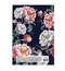 Ежедневник недатированный А5 (145х215 мм), ламинированная обложка с фольгой, 128 л., STAFF, "Flowers"