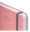 Ежедневник датированный 2024 А5 138x213 мм, BRAUBERG "Mosaic", под кожу, розовый