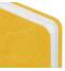 Ежедневник датированный 2024 А5 138x213 мм, BRAUBERG "Foliage", под кожу, желтый
